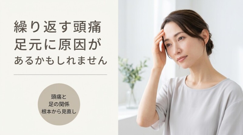 沼津市で頭痛改善なら足術整体｜薬に頼らない根本アプローチで快適な毎日を｜川本整体院